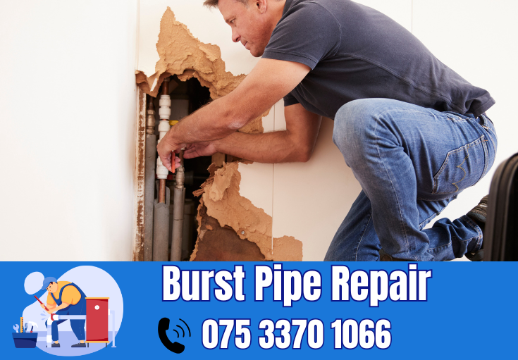 burst pipe repair Hartley